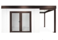 GARDEON® Gartenhaus mit doppelt verglasten Türen von Hörmann